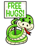 Snake Free hugs