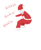 Snowboard Christmas Santa Shirt