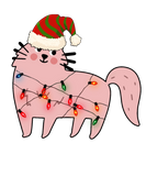 Cat Ugly Christmas Santa Claus Christmas