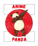 Japan Anime Panda Otaku Senpai Gift