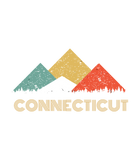 Retro Connecticut Mountain For Men Women And Kids