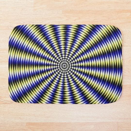 Optical illusion | Optical illusion Art Bath Mat