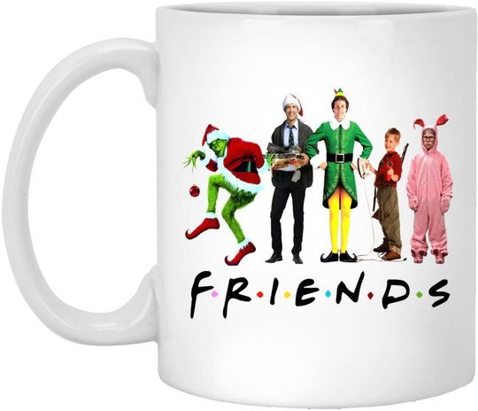 Friend Christmas Grinch Show Tv Coffee Mug
