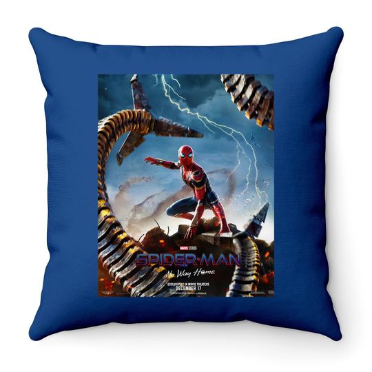 No Way Home Spider Man Throw Pillows