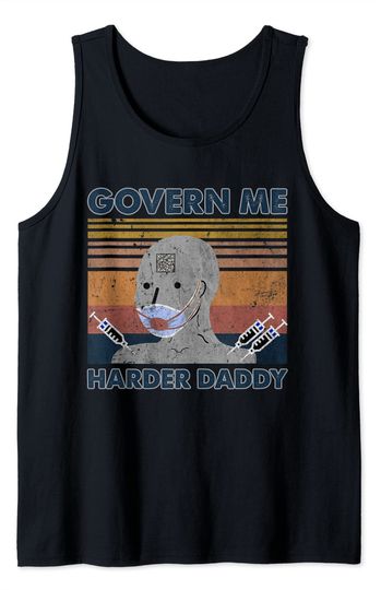 Harder Daddy Tank Top Govern Me Harder Daddy Classic
