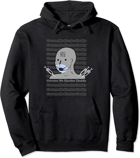 Harder Daddy Hoodie Govern Me Harder Daddy Repeated Pullover