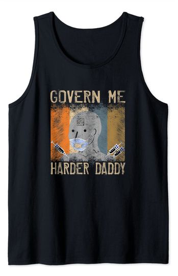 Harder Daddy Tank Top Govern Me Harder Daddy Vintage