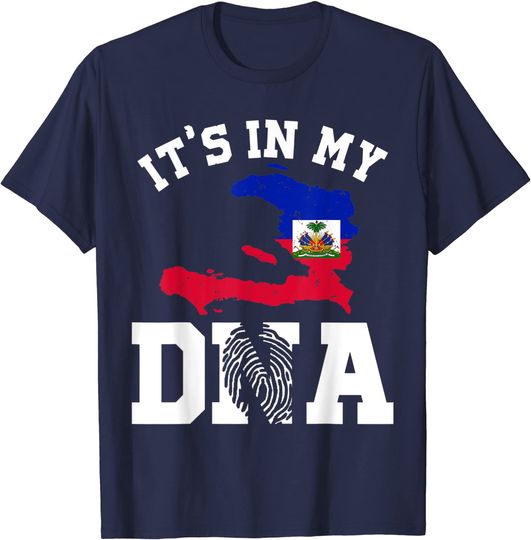 Haiti In My DNA Haitian Pride T-Shirt
