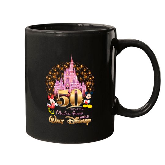 50th Anniversary Walt Disney World Mugs