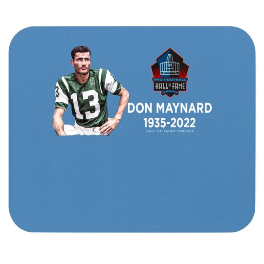 Don Maynard Hall Of Famer Forever Mouse Pads