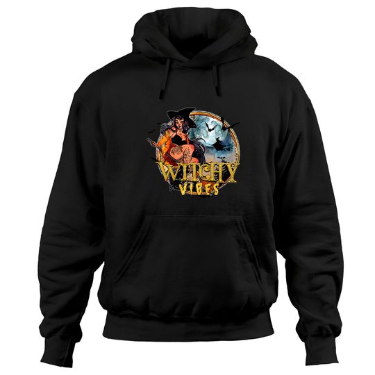 Sexy Witch In Halloween Witch Vibes Spooky Season Hoodie