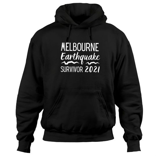 Melbourne Earthquake Hoodies