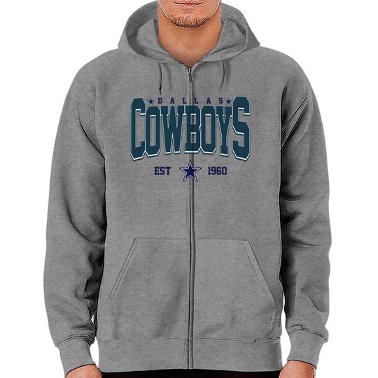 Dallas Cowboys Zip Hoodie