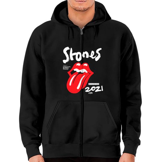 The Rolling Stone 2021 Tour Zip Hoodie