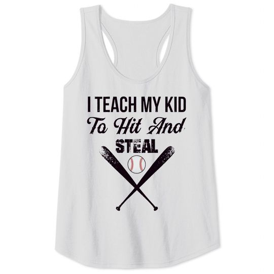 Baseball Quote Design Catcher Pitcher Tank Top