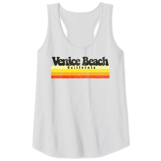 Vintage Retro 70s 80s Venice Beach, CA Tank Top