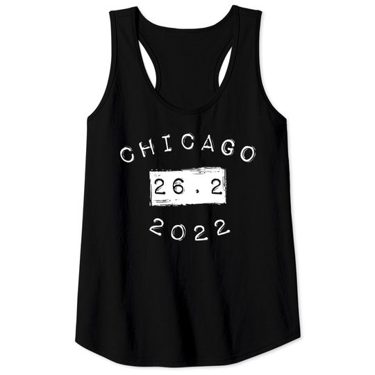 Chicago 2022 Marathon 26.2 Tank Top