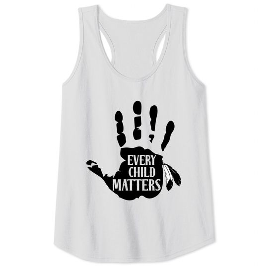 Every Child Matters Indigenous People Orange Day Tank Top