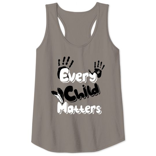 Every Child Matters Indigenous People Orange Day Tank Top
