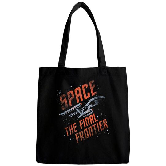 Popfunk Classic Star Trek Space The Final Frontier Bags & Stickers