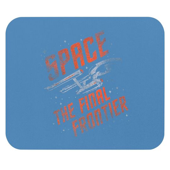 Popfunk Classic Star Trek Space The Final Frontier Mouse Pads & Stickers