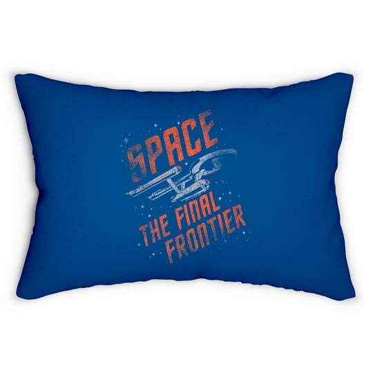 Popfunk Classic Star Trek Space The Final Frontier Lumbar Pillows & Stickers
