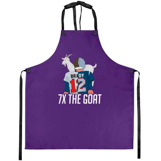7X The Goat ( Tom Brady ) Aprons