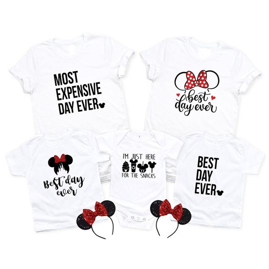 Best Day Ever Shirt, Custom Disney Shirts, Disney Matching Shirts, Let's Do This Shirt, Most Expensive Day Ever