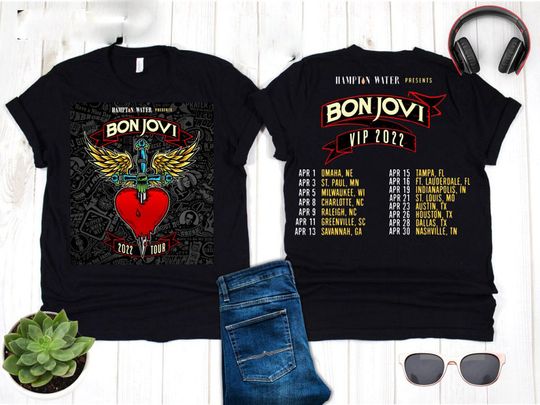 Bon Jovi 2022 Tour T-Shirt