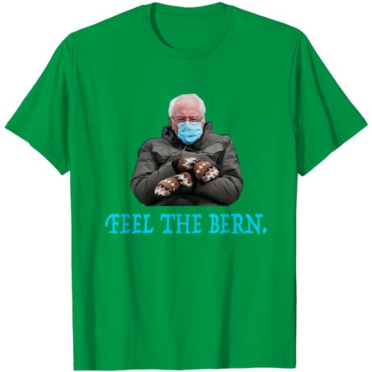 Bernie Sanders Mittens Sitting Inauguration Funny T Shirt