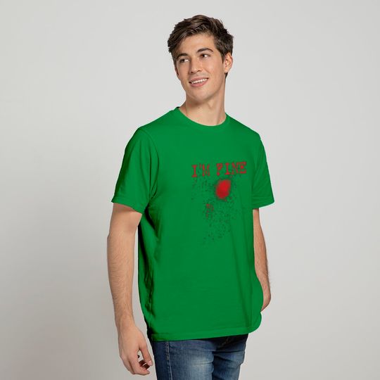 Funny Sayings Blood Spatter Halloween T Shirt