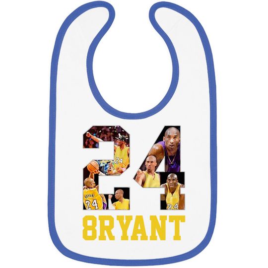 Kobe Bryant No.24 The Man The LA Basketball Bibs