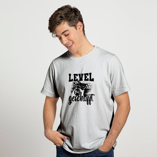 14th Birthday Gamer Level 14 T Shirt