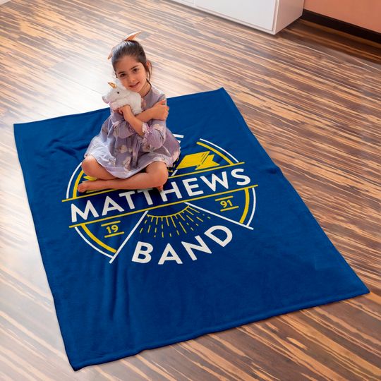 Dave Matthews Band Flag Baby Blanket