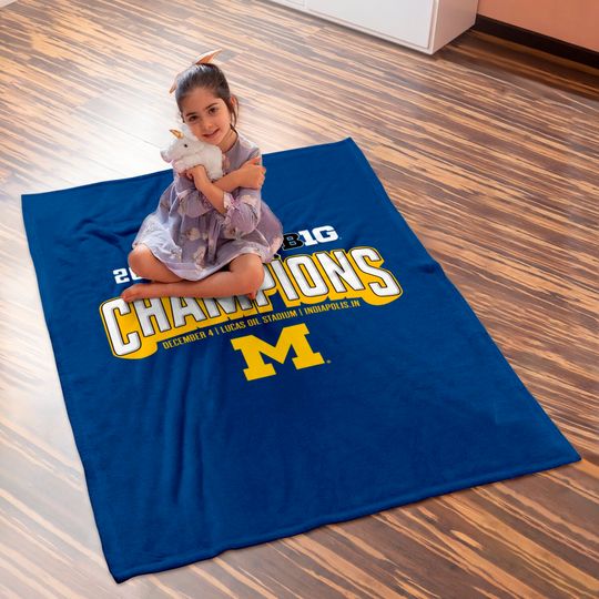 Big ten championship Baby Blankets 2022, Michigan football big ten championship