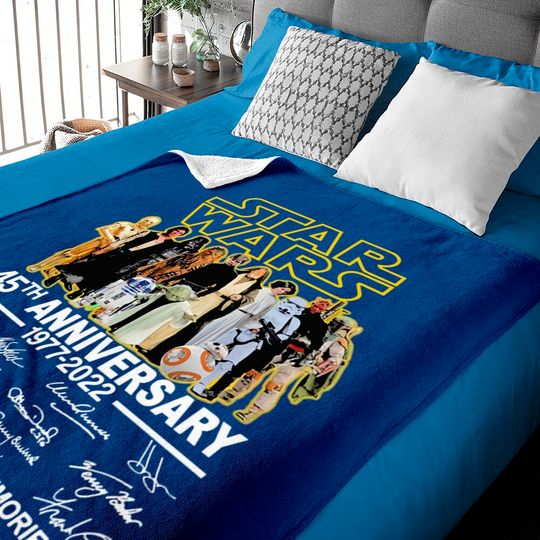 Star Wars 45th Anniversary 1977 - 2022 Baby Blankets
