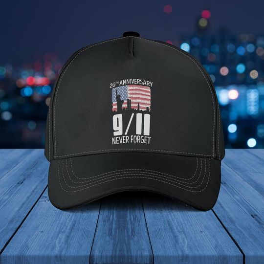 Never Forget 911 20th Anniversary Patriot Day Cap