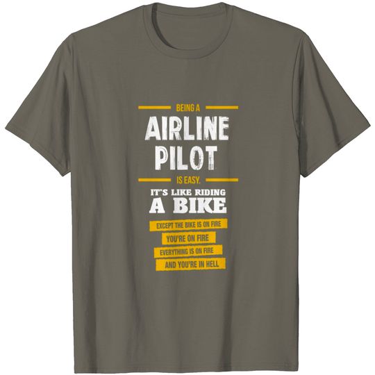 Airline Pilot T Shirt