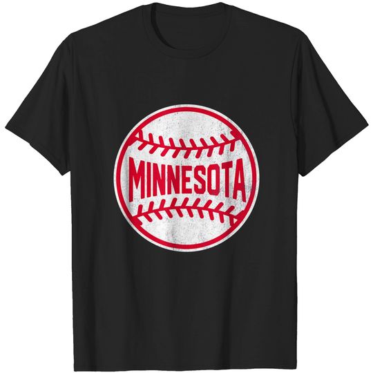 Vintage Minnesota Baseball Stitches T Shirt