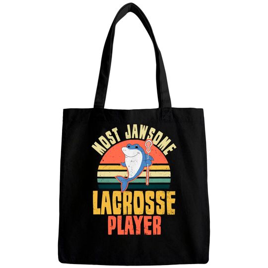 Best Lacrosse Player Design Jawsome Shark Bags