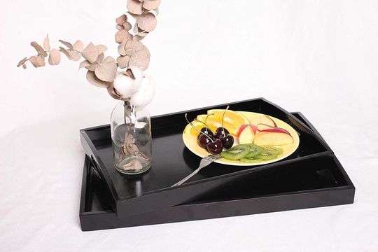 Wooden Serving Tray for Ottoman
