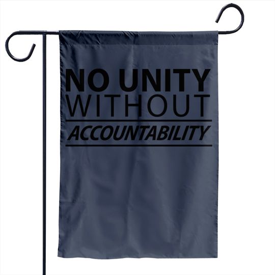 Accountability Garden Flag