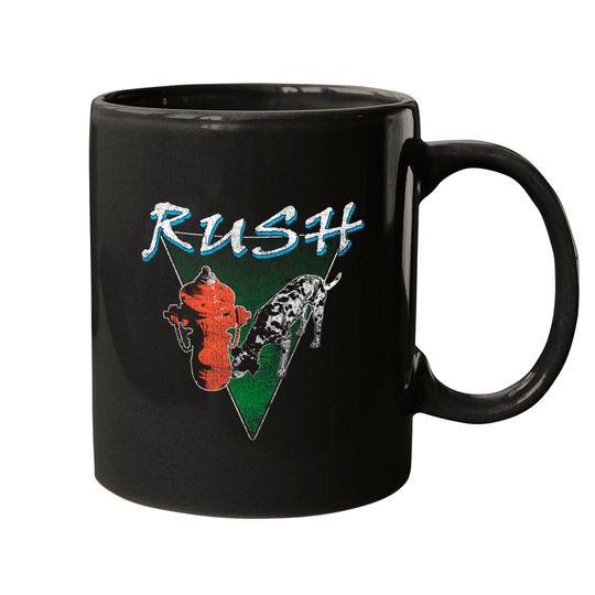 Rush Signals 1983 European Tour w/ Dates Mugs