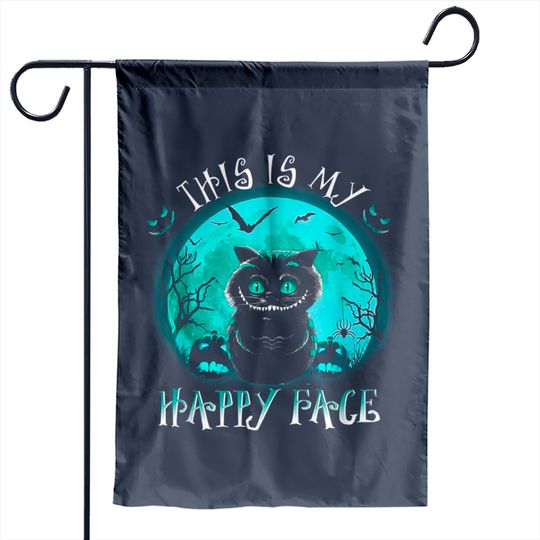 This Is My Happy Face Garden Flag