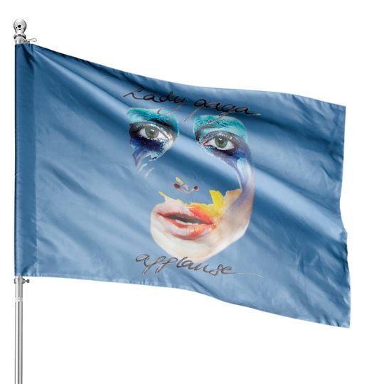 Art Pop Ball Applause American Pop Painted Face House Flag