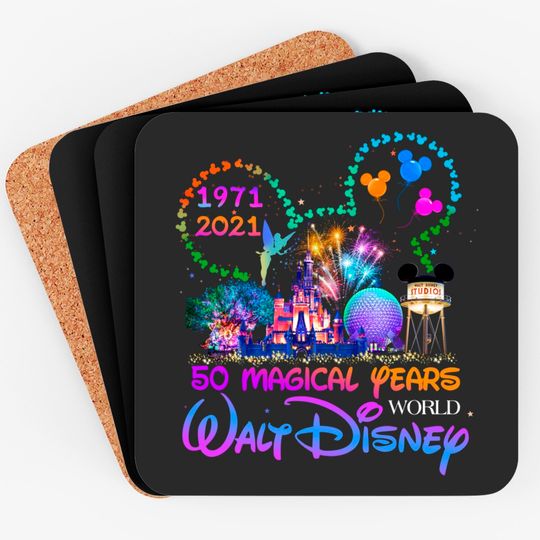 Walt Disneyworld 50th Anniversary Coaster