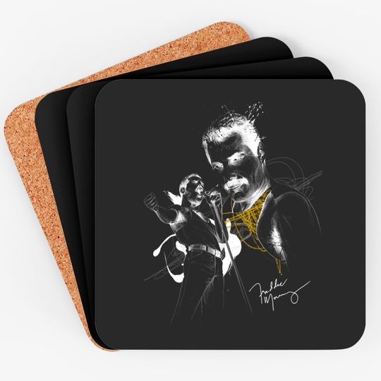 Freddie Mercury Signature Coaster