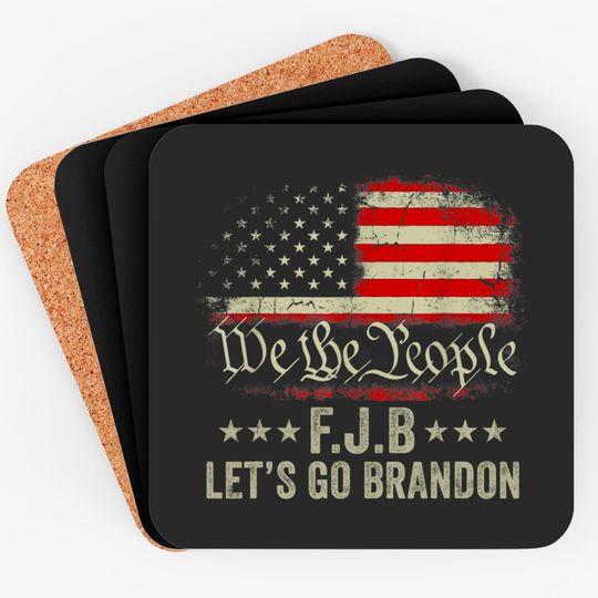 Let’s Go Brandon Anti Liberal Coaster