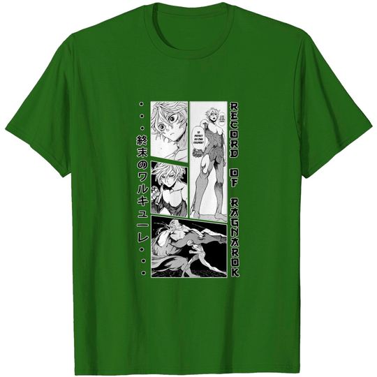 Delwyn Record of Ragnarok Anime Manga T Shirt