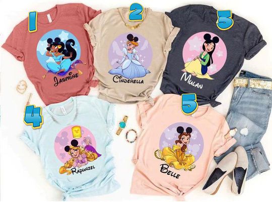 Disney Princess Shirts